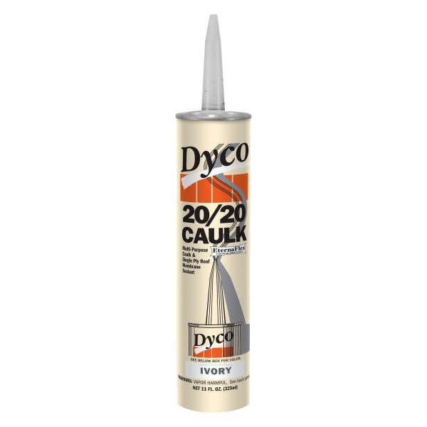 Dyco Paints® - 11 oz. Polymer Ivory Multi-Purpose Caulk & Sealant