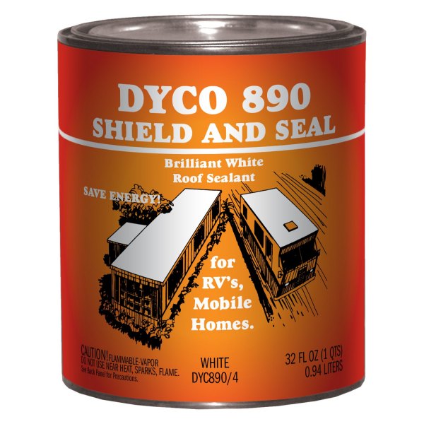 Dyco Paints® - Shield & Seal™ 890 32 oz. Polymer Non-Sag White Sealant