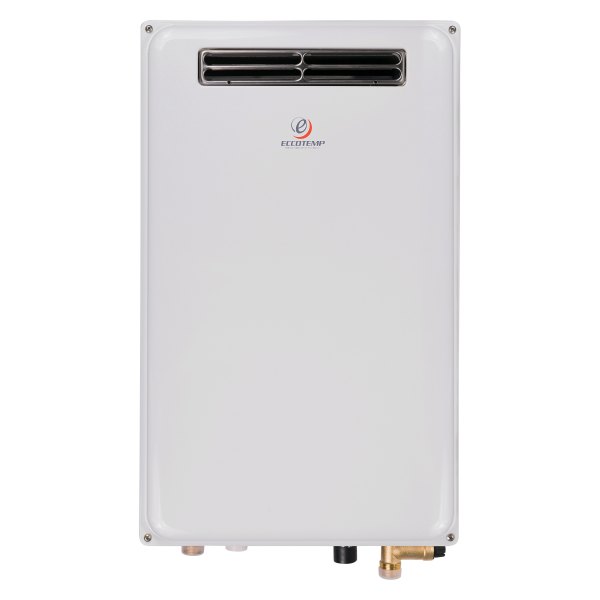 Eccotemp® - 45HI-Series 6.8 GPM Tankless Natural Gas White Outdoor Water Heater