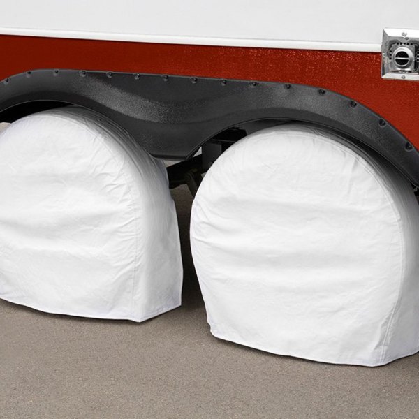 Eevelle® - Expedition™ Single Axle RV Wheel Covers