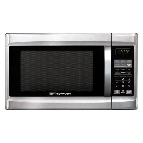 Emerson® MW1338SB - Touch-Control Stainless Steel Microwave Oven