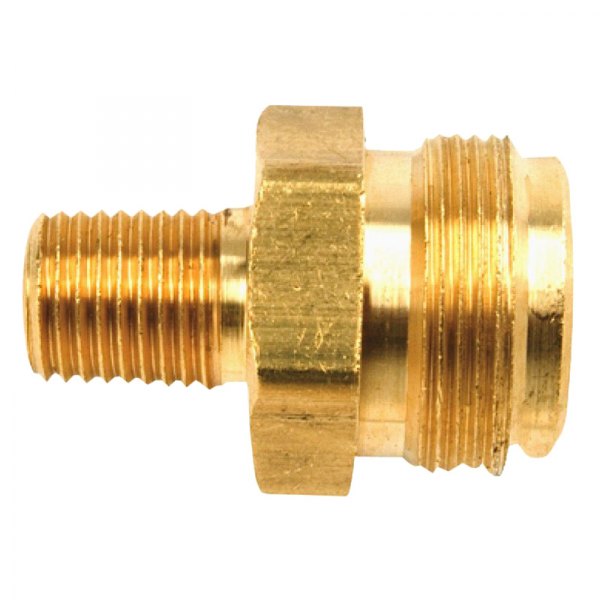 Enerco® - Brass LP Gas Adapter with Plastic Clamshell Packaging