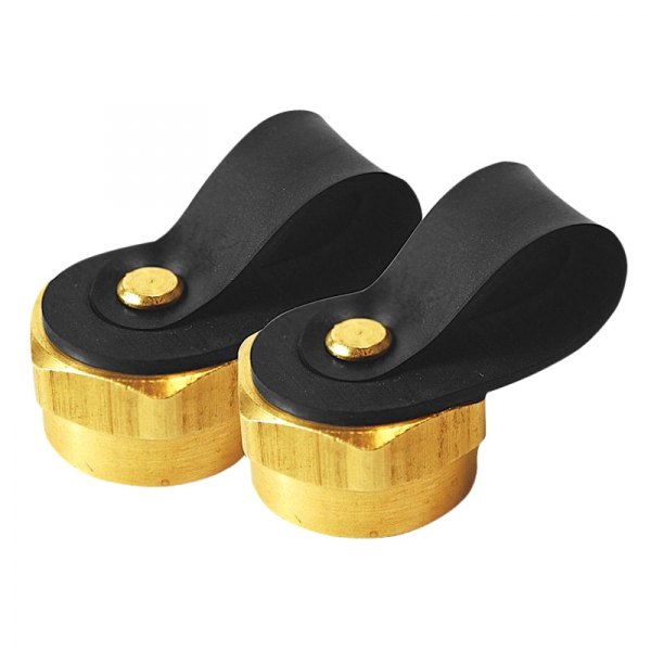 Enerco® - Brass LP Gas Caps with Plastic Clamshell Packaging
