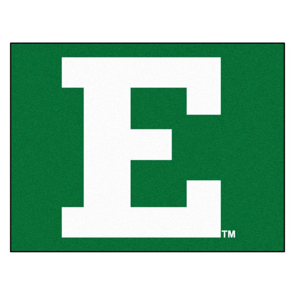 FanMats® - Eastern Michigan University 33.75" x 42.5" Nylon Face All-Star Floor Mat with "Block E" Logo