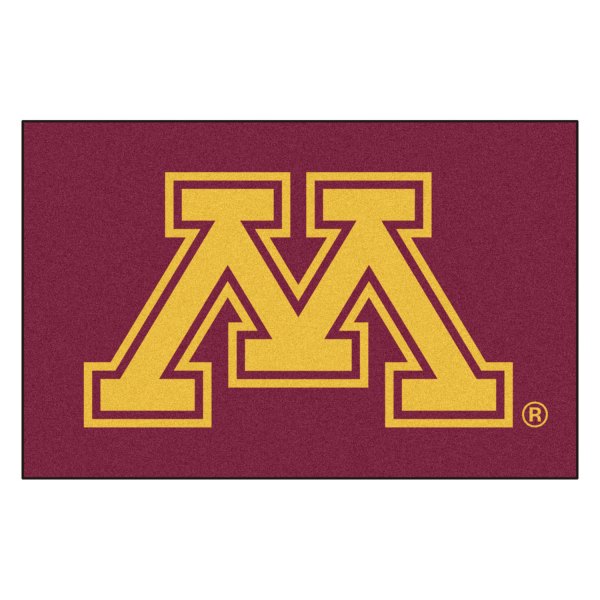 FanMats® - University of Minnesota 19" x 30" Nylon Face Starter Mat with "Block M" Logo