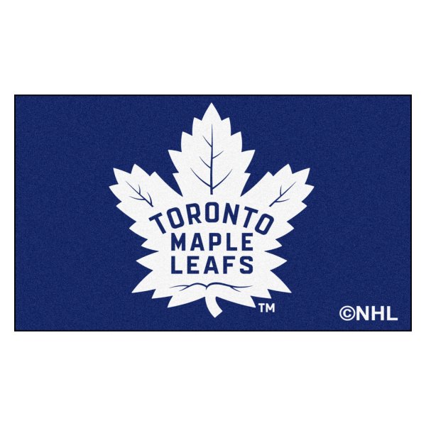 FanMats® - Toronto Maple Leafs 19" x 30" Nylon Face Starter Mat with "Maple Leaf" Logo