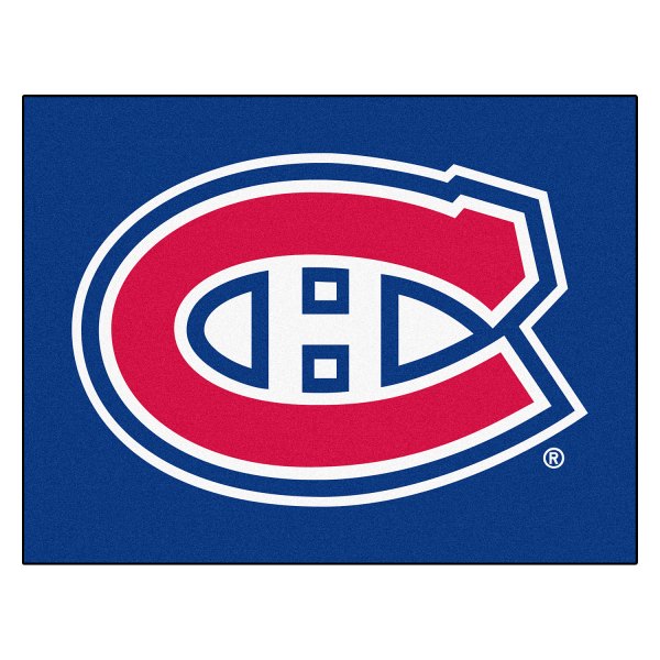 FanMats® - Montreal Canadiens 33.75" x 42.5" Nylon Face All-Star Floor Mat with "C" Primary Logo