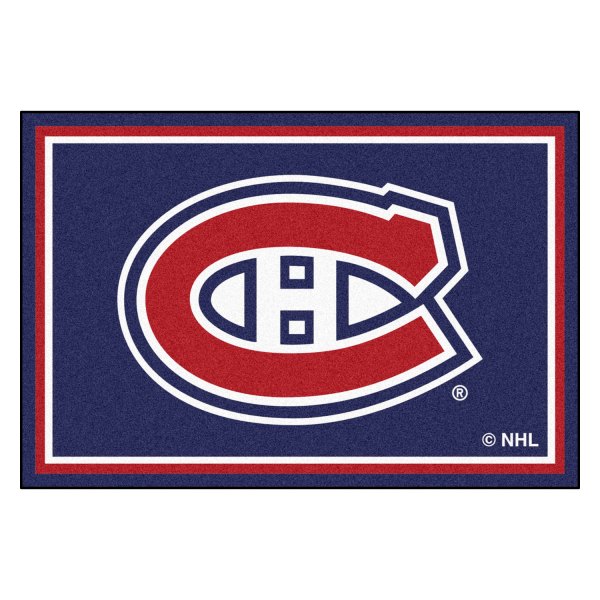 FanMats® - Montreal Canadiens 60" x 96" Nylon Face Ultra Plush Floor Rug with "C" Primary Logo