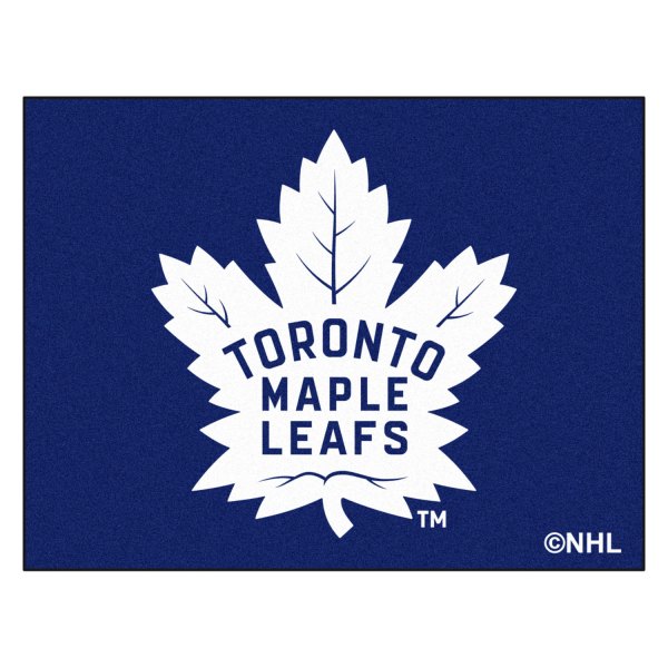 FanMats® - Toronto Maple Leafs 33.75" x 42.5" Nylon Face All-Star Floor Mat with "Maple Leaf" Logo