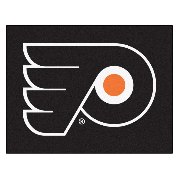 FanMats® - Philadelphia Flyers 33.75" x 42.5" Nylon Face All-Star Floor Mat with "P" Logo