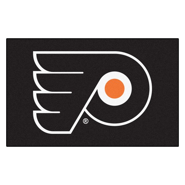 FanMats® - Philadelphia Flyers 60" x 96" Nylon Face Ulti-Mat with "P" Logo