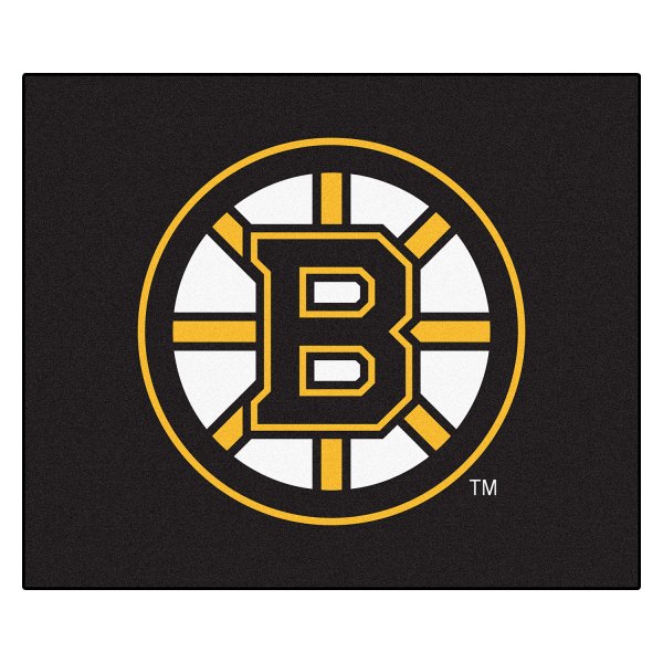 FanMats® - Boston Bruins 59.5" x 71" Nylon Face Tailgater Mat with "Spoked-B" Logo
