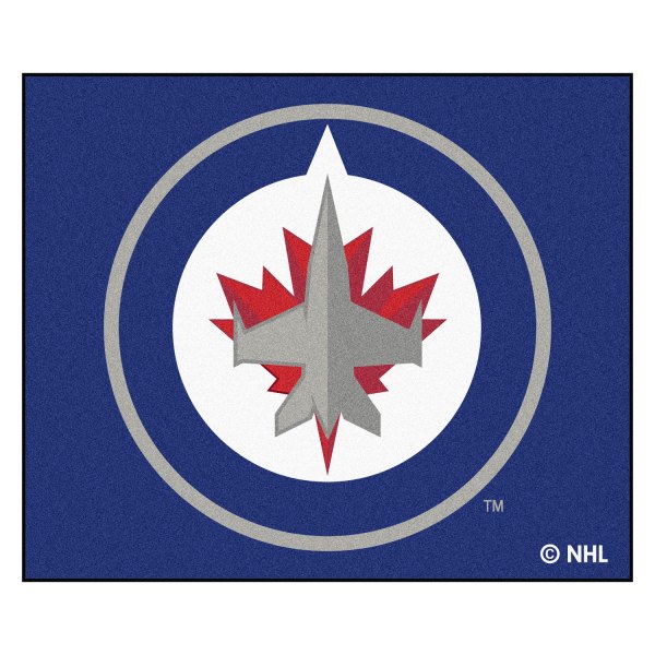 FanMats® - Winnipeg Jets 59.5" x 71" Nylon Face Tailgater Mat with "Jets Primary" Logo