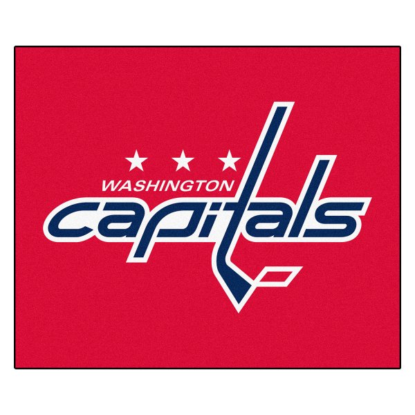 FanMats® - Washington Capitals 59.5" x 71" Nylon Face Tailgater Mat with "Capitals" Logo