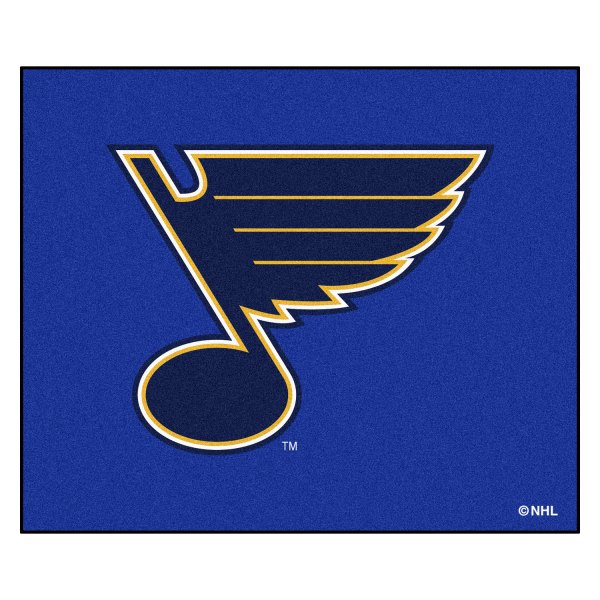 FanMats® - St. Louis Blues 59.5" x 71" Nylon Face Tailgater Mat with "Music Note" Primary Logo