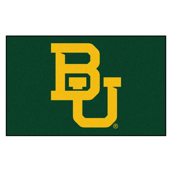 FanMats® - Baylor University 60" x 96" Nylon Face Ulti-Mat with "BU" Logo