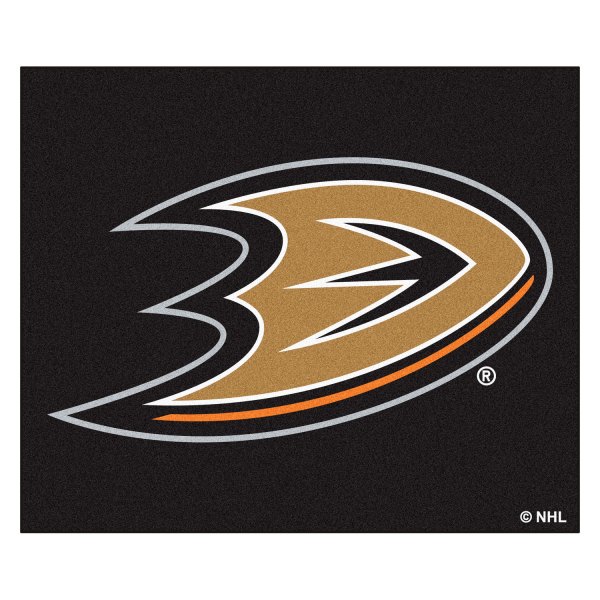 FanMats® - Anaheim Ducks 59.5" x 71" Nylon Face Tailgater Mat with "Duck Foot" Logo