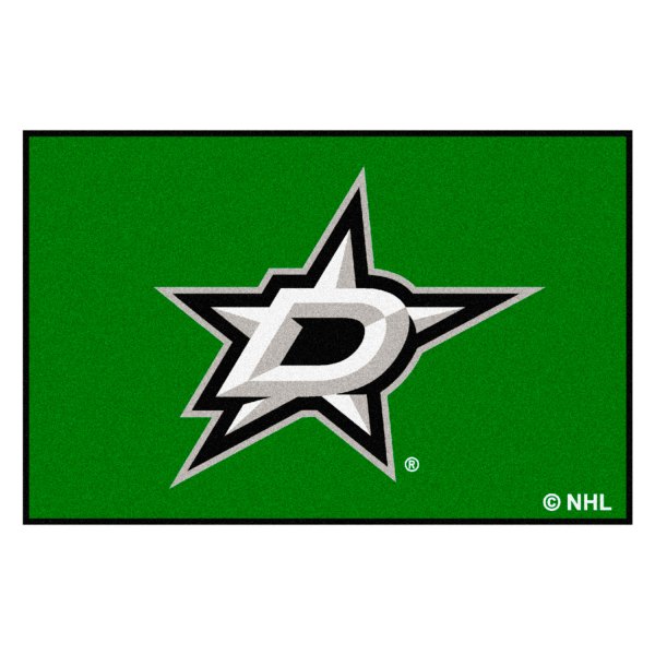 FanMats® - Dallas Stars 19" x 30" Nylon Face Starter Mat with "D Star" Logo