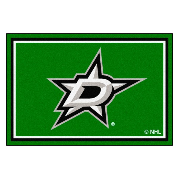 FanMats® - Dallas Stars 60" x 96" Nylon Face Ultra Plush Floor Rug with "D Star" Logo