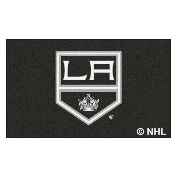 FanMats® - Los Angeles Kings 19" x 30" Nylon Face Starter Mat with "Crown" Logo