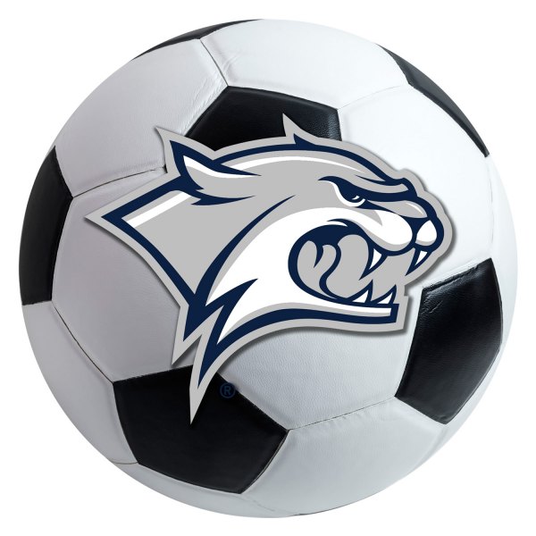 FanMats® - University of New Hampshire 27" Dia Nylon Face Soccer Ball Floor Mat with "Wildcat" Logo