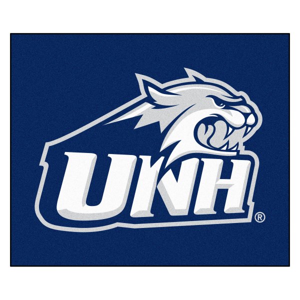 FanMats® - University of New Hampshire 59.5" x 71" Nylon Face Tailgater Mat with "Wildcat Head & UNH" Logo