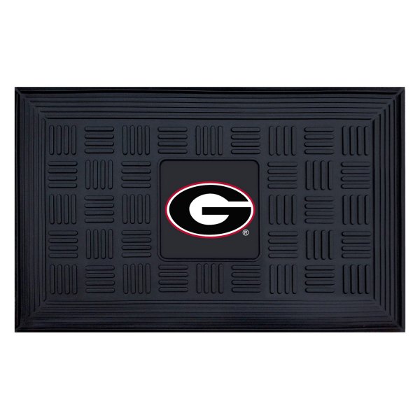 FanMats® - University of Georgia 19.5" x 31.25" Ridged Vinyl Door Mat with "G" Logo