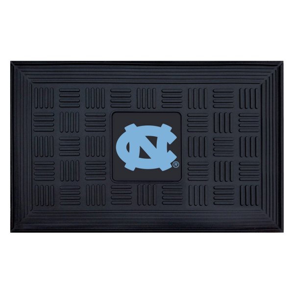 FanMats® - University of North Carolina (Chapel Hill) 19.5" x 31.25" Ridged Vinyl Door Mat with "NC" Logo