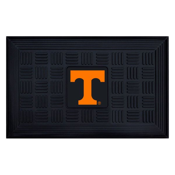 FanMats® - University of Tennessee 19.5" x 31.25" Ridged Vinyl Door Mat with "Power T" Logo