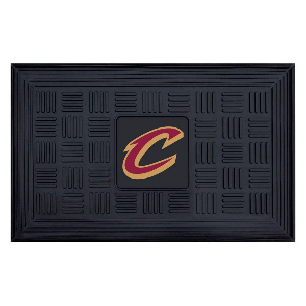 FanMats® - Cleveland Cavaliers 19.5" x 31.25" Ridged Vinyl Door Mat with "C" Logo