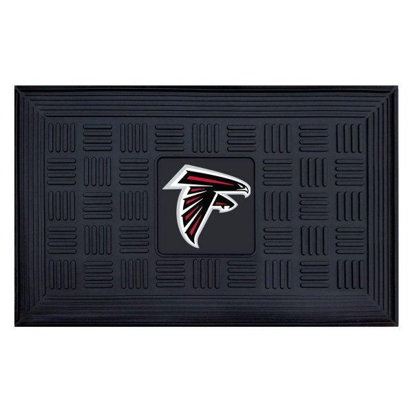 FanMats® - Atlanta Falcons 19.5" x 31.25" Ridged Vinyl Door Mat with "Falcon" Logo
