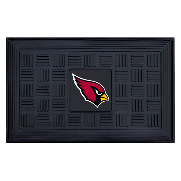 FanMats® - Arizona Cardinals 19.5" x 31.25" Ridged Vinyl Door Mat with "Cardinal" Logo