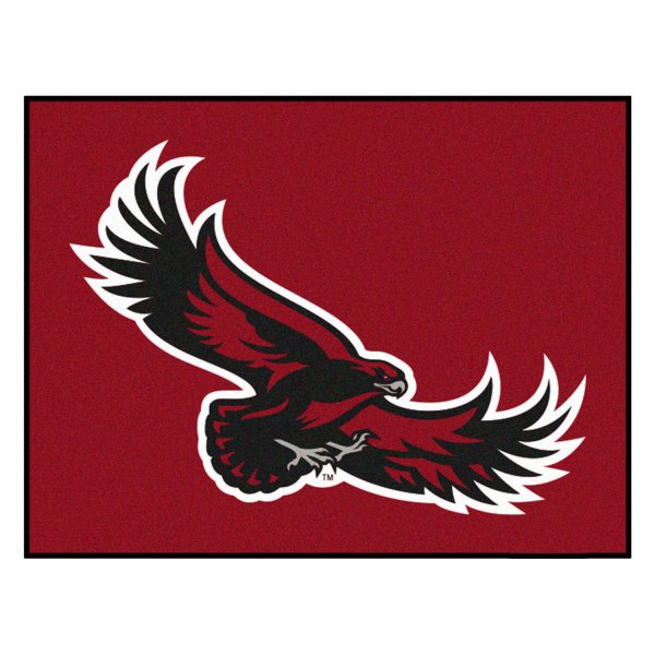 FanMats® - St. Joseph's University 33.75" x 42.5" Nylon Face All-Star Floor Mat with "Hawk & Wordmark" Primary Logo