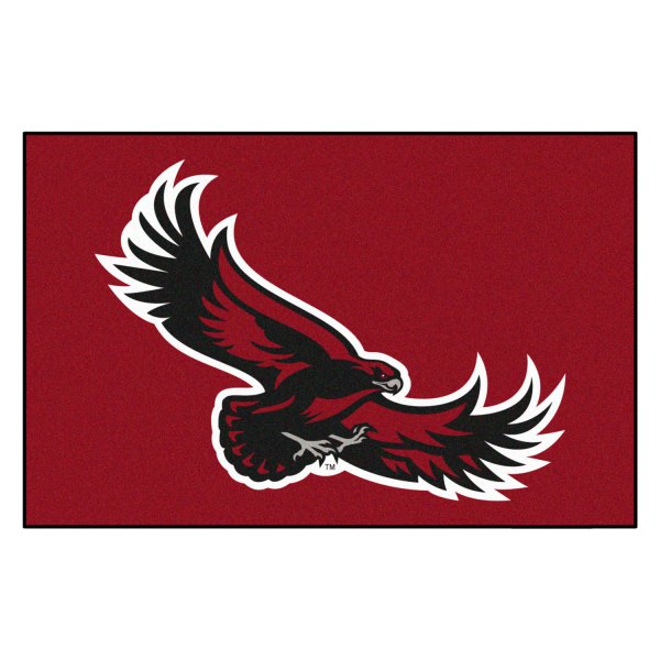 FanMats® - St. Joseph's University 19" x 30" Nylon Face Starter Mat with "Hawk & Wordmark" Primary Logo