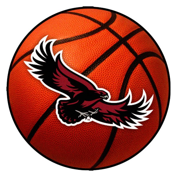 FanMats® - St. Joseph's University 27" Dia Nylon Face Basketball Ball Floor Mat with "Hawk" Logo
