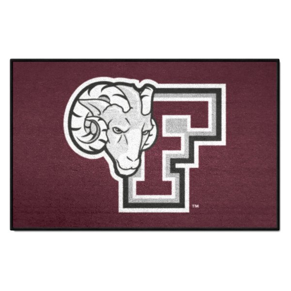 FanMats® - Fordham University 30"L x 19"W Nylon Starter Mat with Ram Head and F Logo
