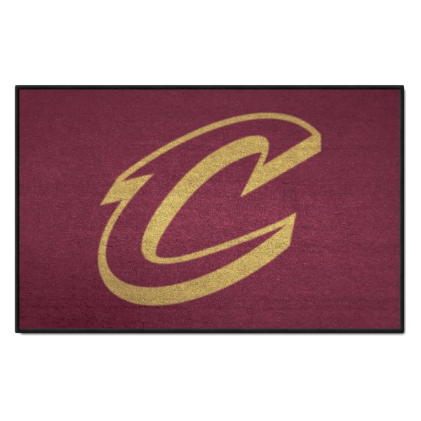 FanMats® - Cleveland Cavaliers 19" x 30" Nylon Face Starter Mat with "C with Sword" Logo