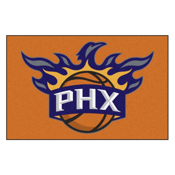 FanMats® - Phoenix Suns 19" x 30" Nylon Face Starter Mat with "Phonenix Bird & PHX" Logo