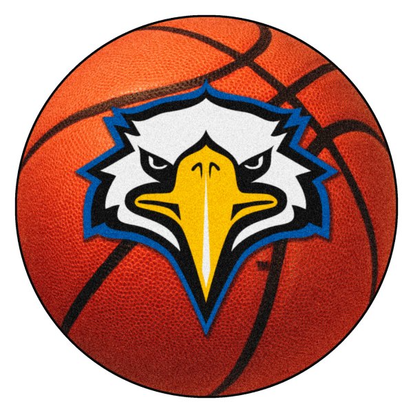 FanMats® - Morehead State University 27" Dia Nylon Face Basketball Ball Floor Mat with "Eagle" Logo