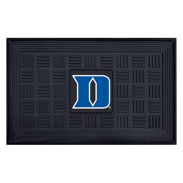 FanMats® - Duke University 19.5" x 31.25" Ridged Vinyl Door Mat with "D & Devil" Logo