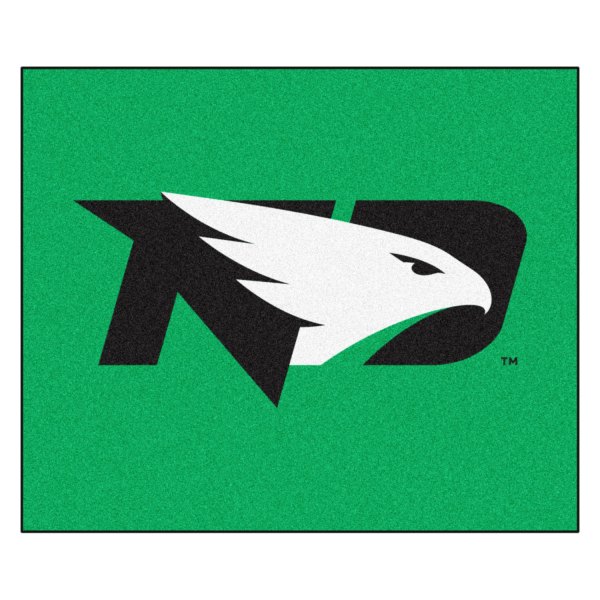 FanMats® - University of North Dakota 59.5" x 71" Nylon Face Tailgater Mat with "ND Hawk" Logo