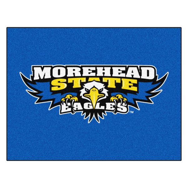 FanMats® - Morehead State University 33.75" x 42.5" Nylon Face All-Star Floor Mat with "Eagle" Logo & Wordmark