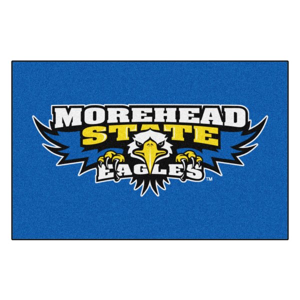 FanMats® - Morehead State University 19" x 30" Nylon Face Starter Mat with "Eagle" Logo & Wordmark