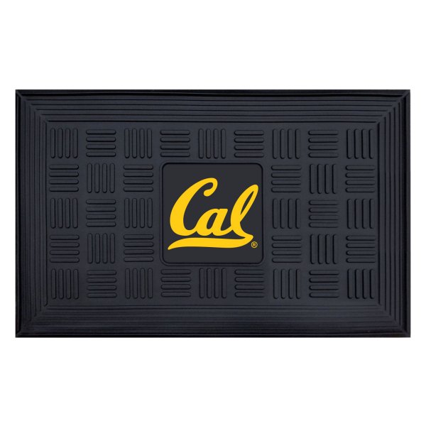 FanMats® - University of California (Berkeley) 19.5" x 31.25" Ridged Vinyl Door Mat with "Script Cal" Logo