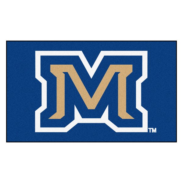 FanMats® - Montana State University 19" x 30" Nylon Face Starter Mat with "Stylized M" Logo