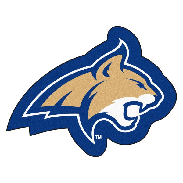 FanMats® - Montana State University 36" x 48" Mascot Floor Mat with "Bobcat" Logo