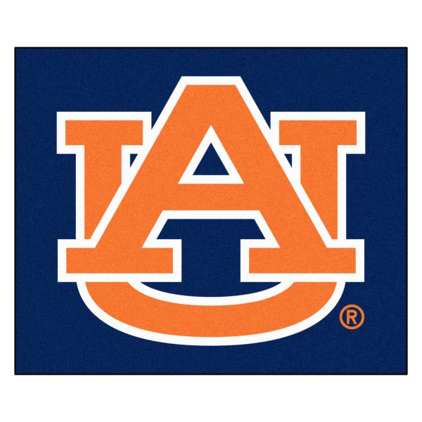 FanMats® - Auburn University 59.5" x 71" Nylon Face Tailgater Mat with "AU" Logo