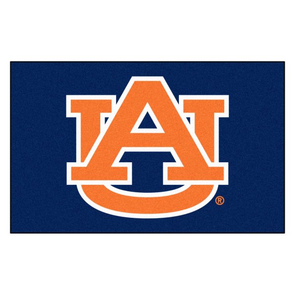 FanMats® - Auburn University 60" x 96" Nylon Face Ulti-Mat with "AU" Logo