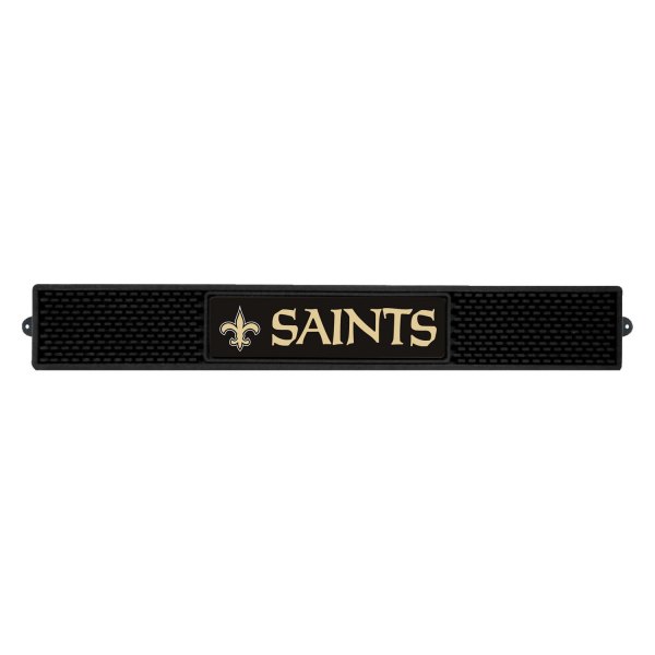 FanMats® - NFL "New Orleans Saints" Logo "New Orleans Saints" Logo Vinyl Drink Mat