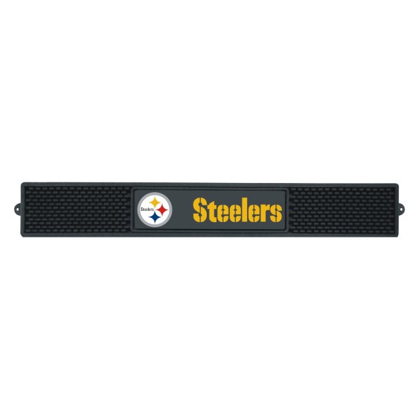 FanMats® - NFL "Pittsburgh Steelers" Logo "Pittsburgh Steelers" Logo Vinyl Drink Mat